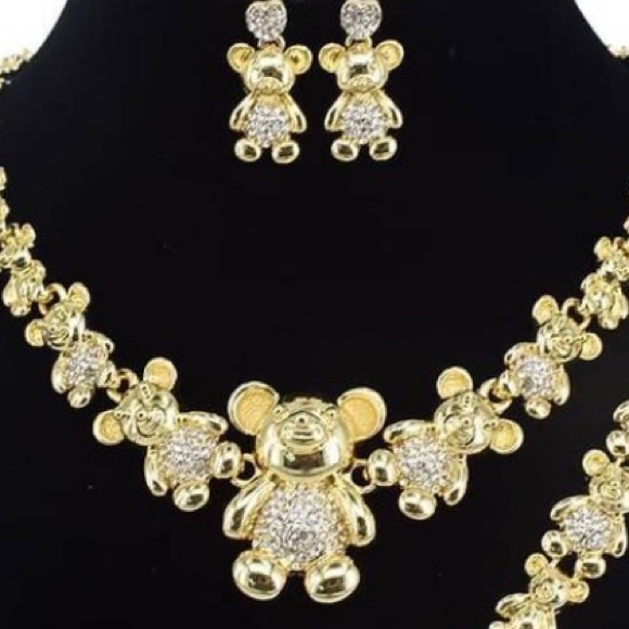 18kt gold filled set-will not tarnish - Picture 2 of 3